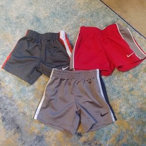 3 pack baby boys nike shorts